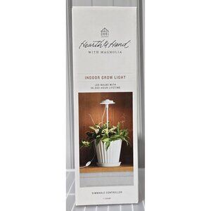 Hearth & Hand Indoor LED Grow Light w/ Stake & Dimmable Controller Sour Cream